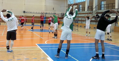 saudi national volleyball team sport camp europe