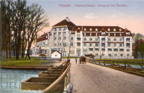  صورة تاريخية قديمة لفندق ترميا بالاس
